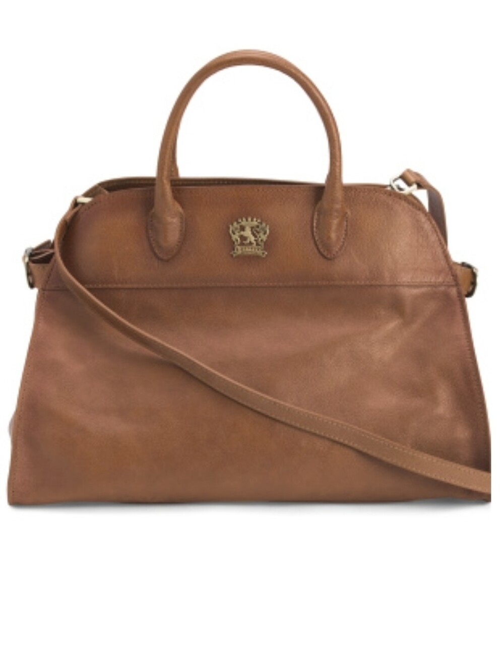Pratesi Made In Italy Large Satchel With Side Buckles